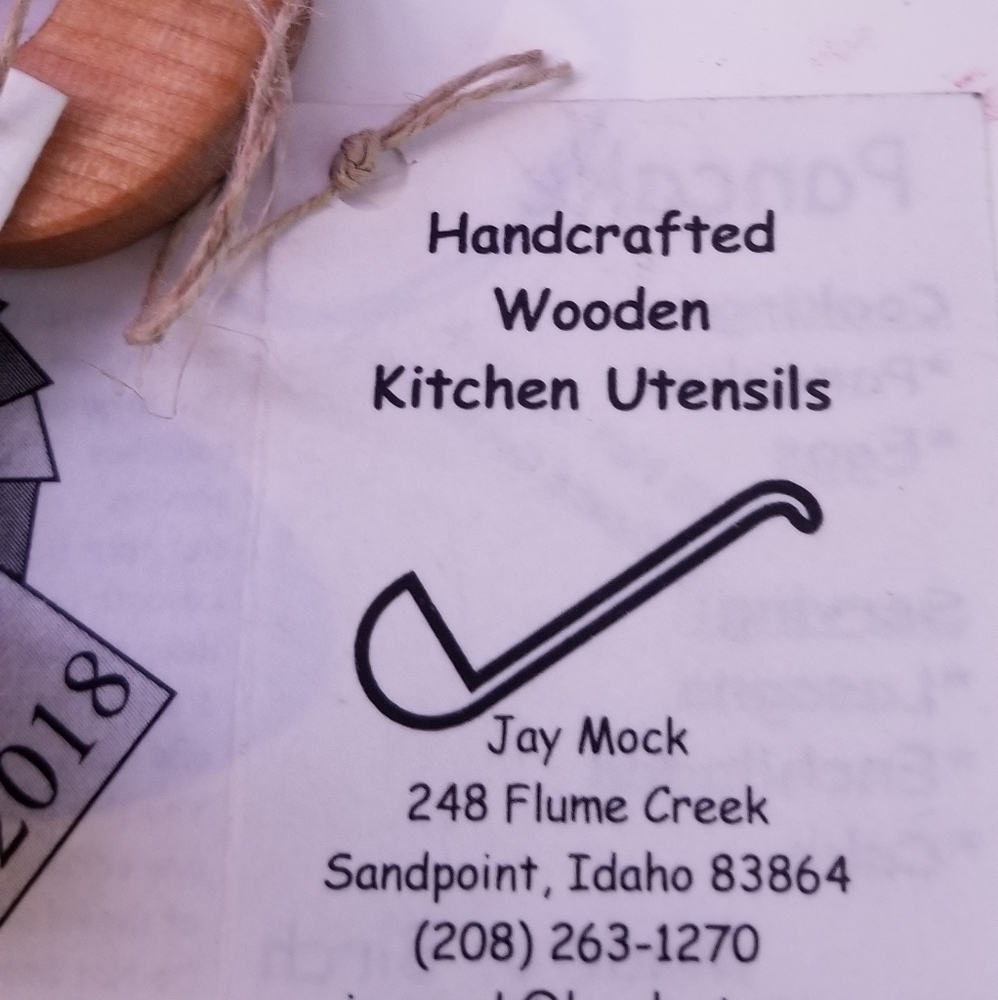 NWT birch kitchen utensils - Picture 2 of 4